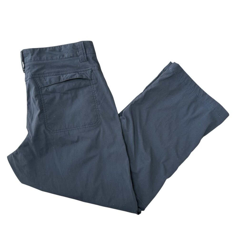 Merrell Hiking Pants Mens 34x28 Lightweight Stretch Wicking UPF 50+ Black